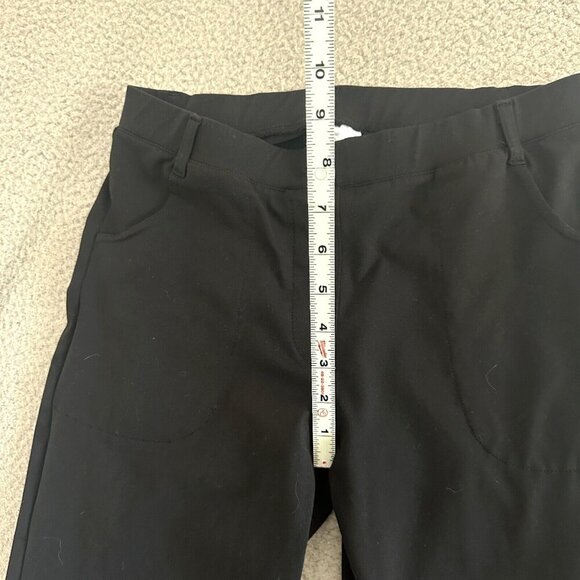 Yogi Place Pants Black High Rise Straight Leggings Lounge Workout - Picture 4 of 16